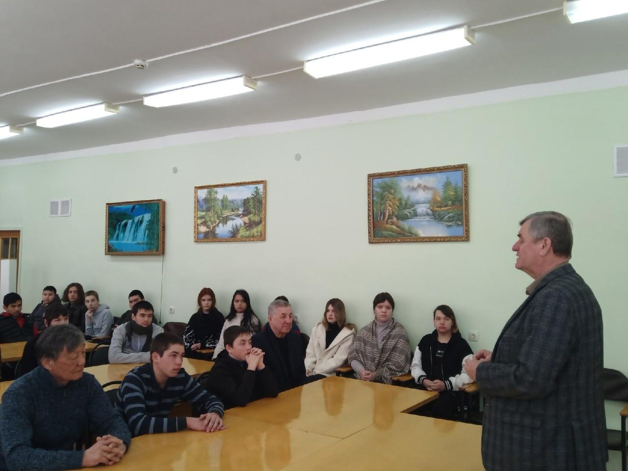 Учащиеся школы посетили Рязановский сельскохозяйственный техникум.