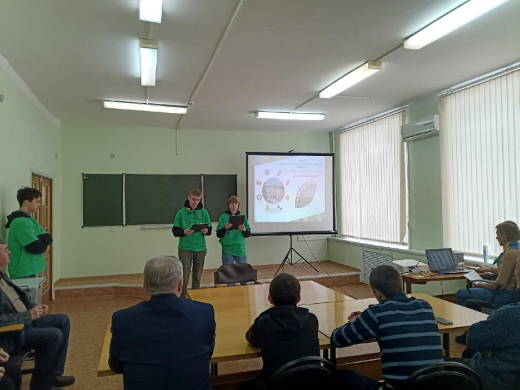 Учащиеся школы посетили Рязановский сельскохозяйственный техникум.